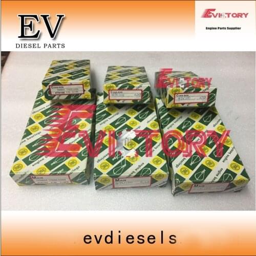 For Yanmar engine 4TN100 main/crankshaft bearing and con rod bearing