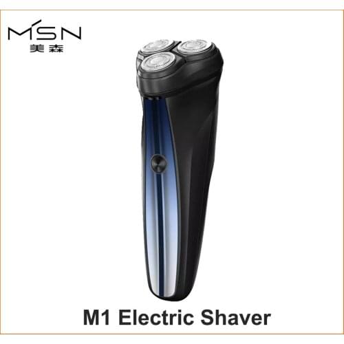 Youpin MSN Electric Shaver Electirc Razor for Men M1 Black 3D Floating Smooth Veneer Ultra-thin Triple Blade Knife Waterproof