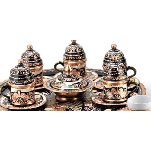 HandMadeTurkishCopper Coffee Sets