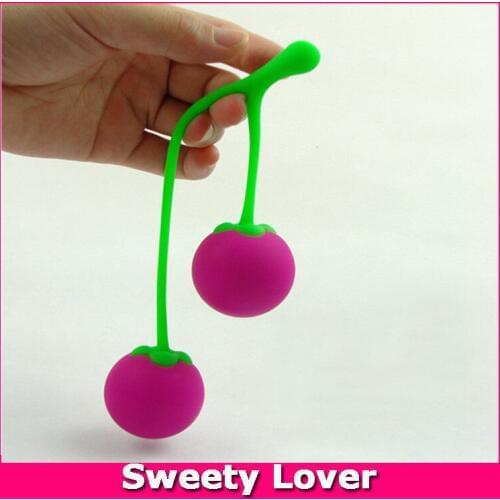 Kegel Balls,14cm Long 3.5 cm Soft Silicone Sex Toys Ben Wa Kegel Exercise Vaginal Pleasure Balls Medical for Women