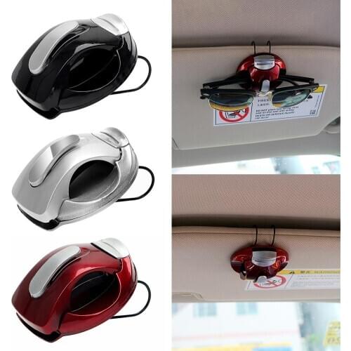 Stylish Creative Universal Auto Car Vehicle Sun Visor Mount Glasses Holder Clip Clamp Accessory
