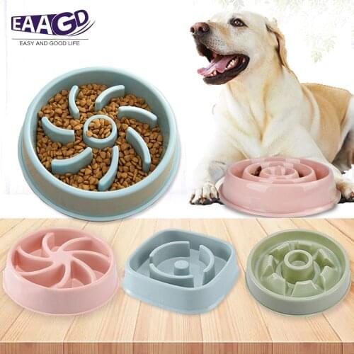1Pcs Pet Slow Feeder Bowl, Bloat Stop Dog Puzzles Bowl Maze, Interactive Funny Feeder Slow Bowl with Anti-Skid Design