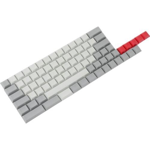 YMDK DSA Blank 61 64 68 ANSI Keyset DSA Profile Thick PBT Keycap set For Cherry MX Mechanical Keyboard GH60 GK64 Tada68 SP64