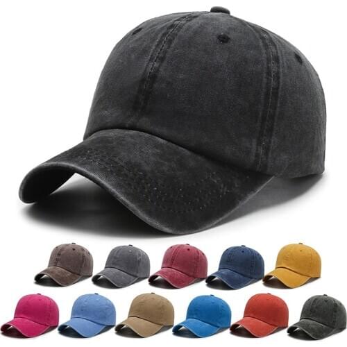 2019 New Washed Vintage Broken Hole BAT Cap Casual Outdoor Baseball Caps For Men Women Snapback Caps Sun Hat Bone Garros