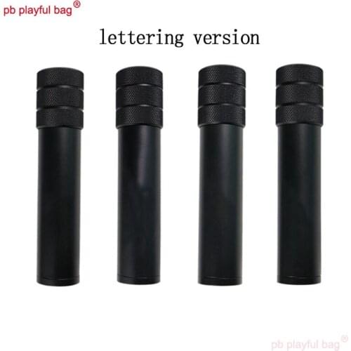 PB Playful Bag CS Outdoor Sports Gel Ball Gun Silencer Jinming 9 SLR Front Tube Decoration Ren Xiang AK Toy Accessories MG24