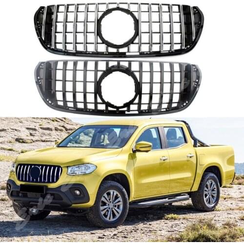 Front Racing Facelift Bumper Grille Upper Grill Cover For Mercedes-Benz W470 X-CLASS GT