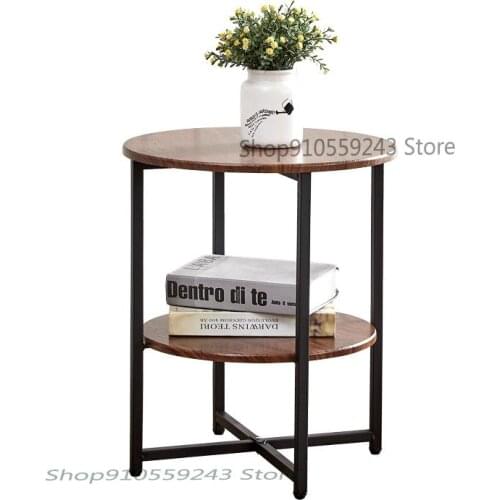 Simple Small Coffee Table, Creative Sofa Side Table, A Few Corners, Telephones, Bedside Tables, Multi-layer Practical Round Smal