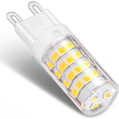 G9 LED Bulbs Bi-Pin Base 5W 220V, Warm White 3000K, White 6000K - G9 Base Bulbs, 330LM, G9 Bulbs for Home Lighting, Non-dimmable