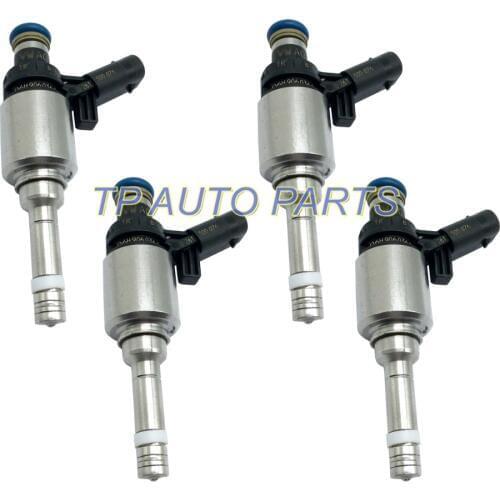 4 PCS Fuel Injector For Au-di V-W OEM 06H906036G 0261500076