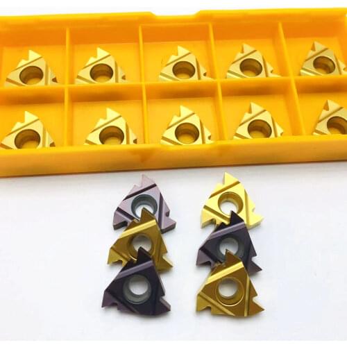 16IR AG60 VP15TF/UE6020/US735 thread turning tool carbide external thread milling cutter MMT16IR for stainless steel parts