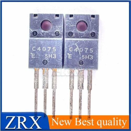 5Pcs/Lot New original C4075 2SC4075 in line TO-220F triode