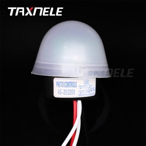 AS-20 Waterproof automatic light sensor switch delay intelligent street light switch controller switch