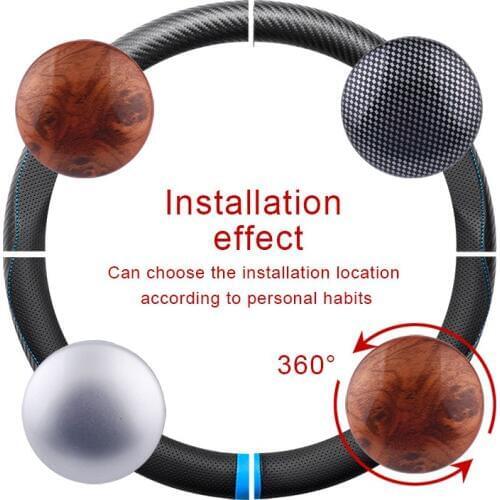 Car Styling Steering Wheel auxiliary booster Power Handle Ball Hand Control Power Handle Grip Spinner Knob Grip Knob Helper