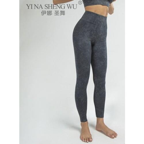 Seamless Gym Compression Legging Women High Waist Yoga Pants Tummy Control Workout Fitness Sport Running Tights Pants Sportswear