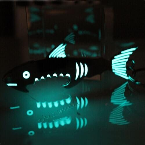 Great White Shark keychain Lady couple bag big shark opener keyring GLOW in the DARK fashion men charm keychain
