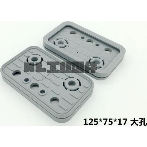 Woodworking Machinery Parts CNC Machining Center Suction Cups Adhesive Pad Rubber Rubber 125*75*17 Large hole