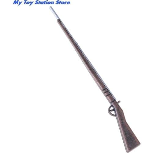 Hot Sale High Quality 1:12 Dollhouse Miniature Vintage Metal Gun Dollhouse Room Decoration Toy Gift
