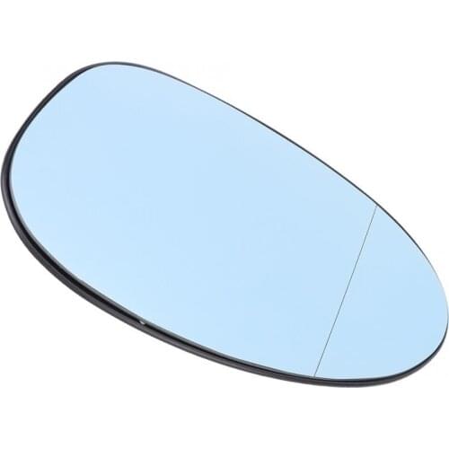 Left Door Rear View Wing Mirror Heated Glass Blue Light Fit for 1/3-Series E46/E81/E87 E82/E88/E85/E86/Z4/E90/E91/E92/E93