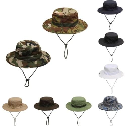 Mens Hat Summer Hat Outdoor Fashion Panama Sun Protection Sun Hat Fishing Cap Big Brim Sun Visor Fisherman Hat UV Fishing