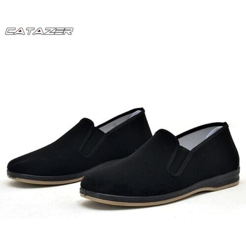 Soft Comfortable Kung Fu Shoes Tai Chi Martial Arts Karate Wing Chun Sports Training Sneakers Soft Sole Casual Work Shoes