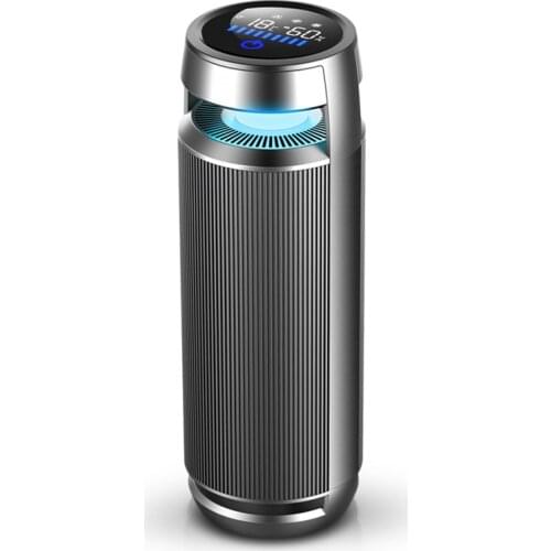 Rechargeable USB Mini Home Vehicle Air Cleaner Remove Formaldehyde Car Ionizer Smart Car Air Purifier