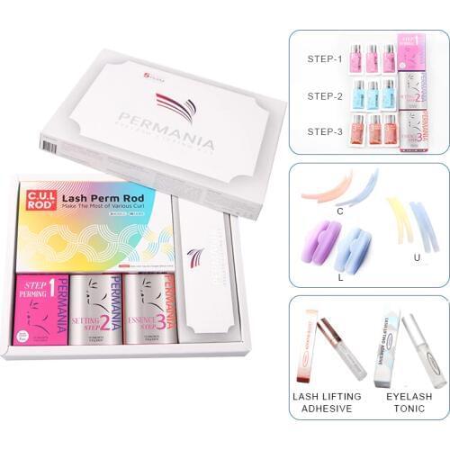 Perming Curling Lash Lift Rods Growth Eyelash Lifting Eyelash Perming Curling Nutritious Makeupbemine Eyelashes Beauty Lift Kits