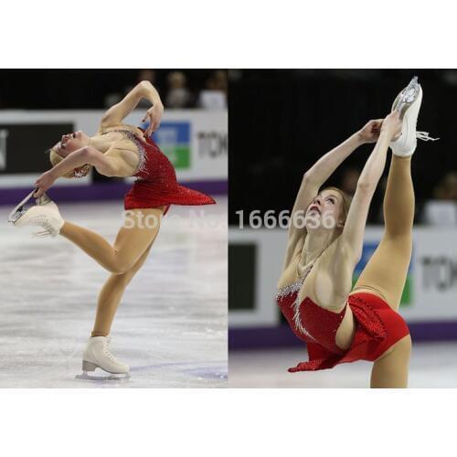 Hot Sales Figure Skating Dresses For Girls New Brand Skating Dress Competition Custom DR3207