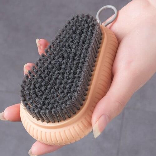 Hanging Clothes Cleaning Brush Plastic Brush Fabulous Laundry Agent Scrubbing Brush Shoe Household Strong Scrubbing