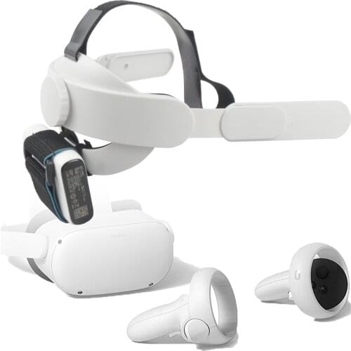 Suitable for oculus quest 2 adjustable replacement elite headband, with mobile power fixed strap