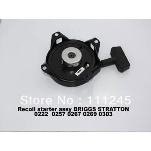 RECOIL STARTER ASSEMBLY FITS Briggs&Stratton 0222 0257 0267 0269 0303 motor CHEAP GENERATOR REWIND STARTER ASSY PART