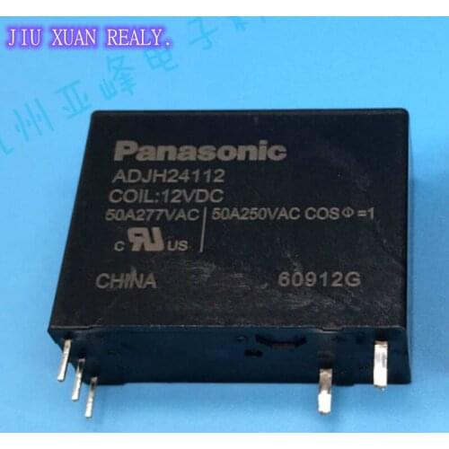 [In stock] Brand new original Relay ADJH24112 12VDC A group of normally open double coil magnetic latching 50A With manual