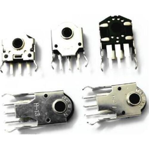 10Pcs 5MM 7MM 9MM 11MM 13MM Mouse encoder 11mm wheel decoder