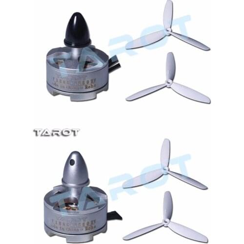 Tarot MT1806 2280KV CW CCW Motor 5-inch 3-leaf Propeller for QAV 200 250 Quadcopter 5045 GEPRC Mark