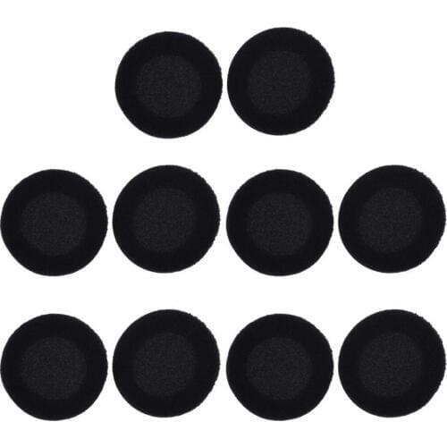 5 Pairs 65mm Universal Ear Cushions Soft Sponge Headset Ear Pads Headphone Protector Earpads Ear Cushion Replacement
