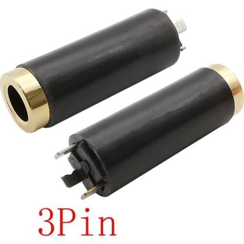 5Pcs 3 Pin 3.5 mm Stereo Audio Headphone Jack DIY 3 Pin Solder Wire Earphone Adapter Connector