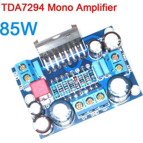 TDA7294 85W Mono Audio Amplifier Board Amp Support BTL bridging Power supply: dual AC15V to 28V
