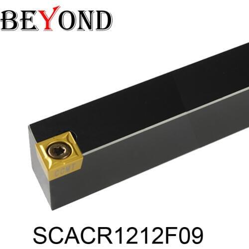 12mm External Lathe Turning Tool Holder Set SCACR Boring Bar SCACR1212F09 Korloy CCMT Tungsten Carbide Insert CCMT09T304 OYYU