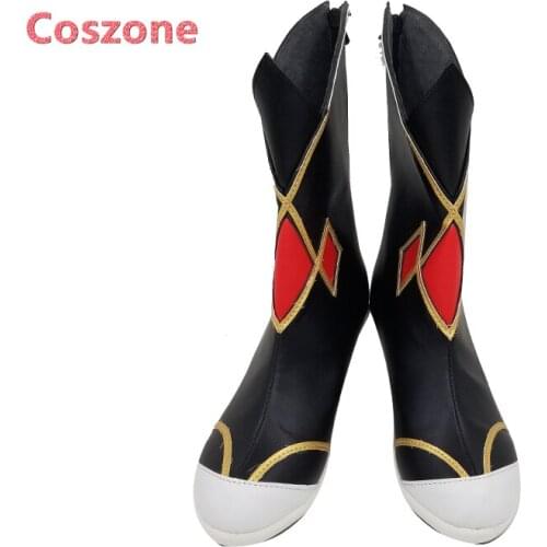 Genshin Impact Rosaria Cosplay Shoes Boots Halloween Carnival Cosplay Costume Accessories