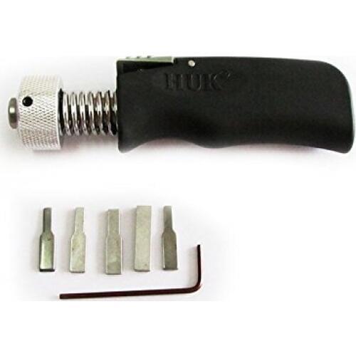 HUK High Quality Straight Shank Civil Plug Spinner Quick Turning Tools Locksmith Tool