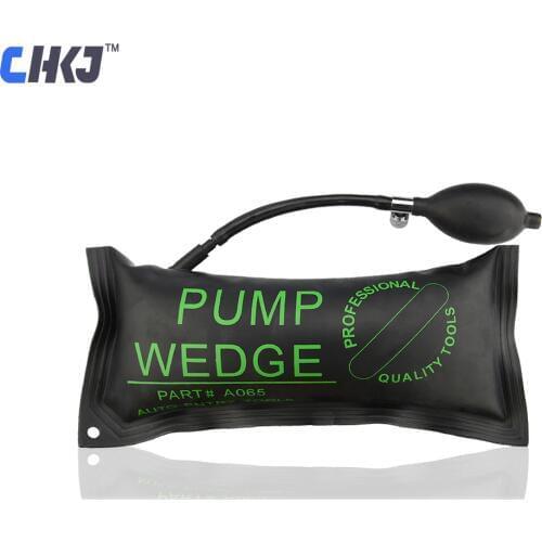 CHKJ KLOM Pump Wedge Locksmith Tools Lock Pick Set Air Wedge Cushioned Inflated Shim Bag Car Door Window Lock Opening Hand Tool