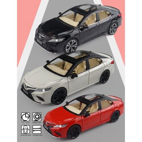Kids Toys TOYOTA Camry CheZhi 1:24 Alloy Car Childrens Gifts Simulation Exquisite Diecasts Toy Vehicles Collectible Model