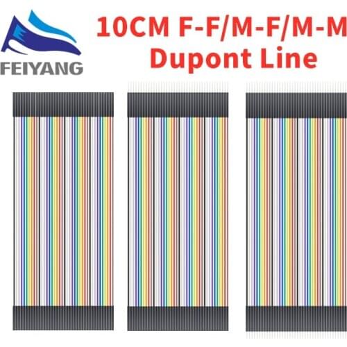Dupont Line 10Cm Male to Male + Male to Female + Female to Female Jumper Wire Dupont Cable