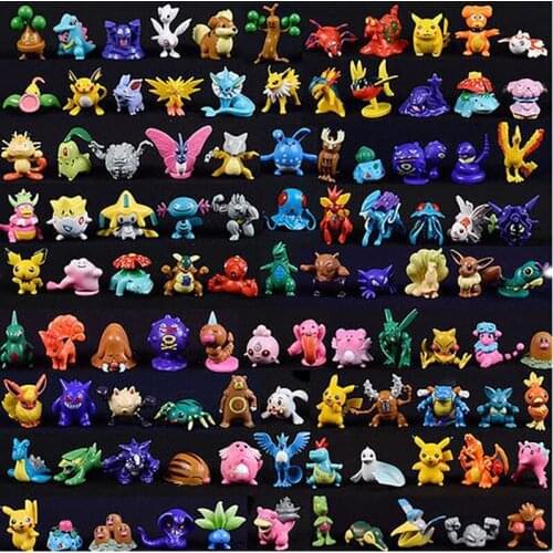 Kawaii Pokemon Movable Doll Toy Mini Doll Model Toy Pikachu Anime Kids Doll Birthday Gift