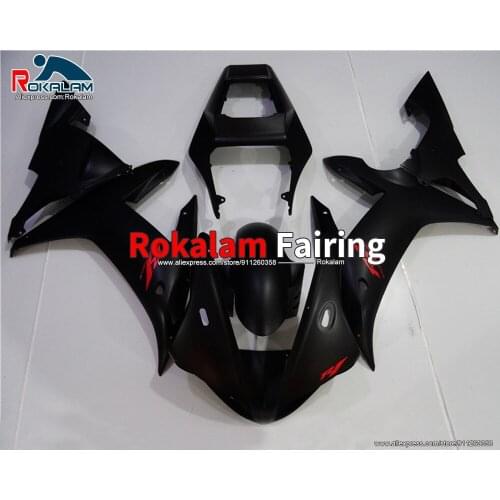 Fairing Kit For Yamaha YZF1000 R1 2002 2003 YZF-R1 03 02 All Black Motorcycle Cowling (Injection Molding)