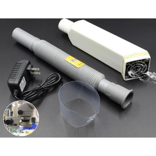 Microscope Exhaust fan smoke Rosin soldering oil gas fume absorber Fume extractor For Mobile Phone Mortherboard Repair