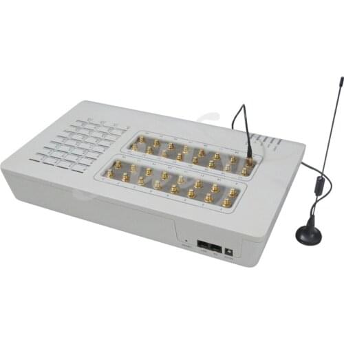 Goip 32 voice gateway, GoIP-32 GSM VoIP relay card device, built-in SIP and H.323 protocol and ARM11 700MHZ processor