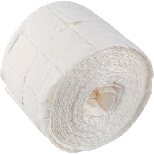 Nail Removal Towel Cotton Paper Removal Towel Wiping Paper Roll Paper 500 Piece/Roll