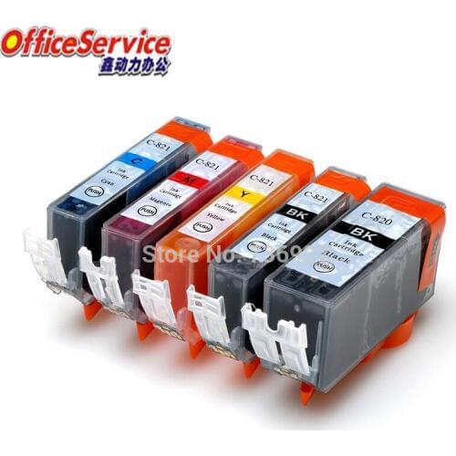 Compatible Ink Cartridg pgi 820 pgi820 PGI-820 CLI-821 for Canon MP540 MP545 MP550 MP560 MP568 MP620 MP630 MX870 IP4600 Printer