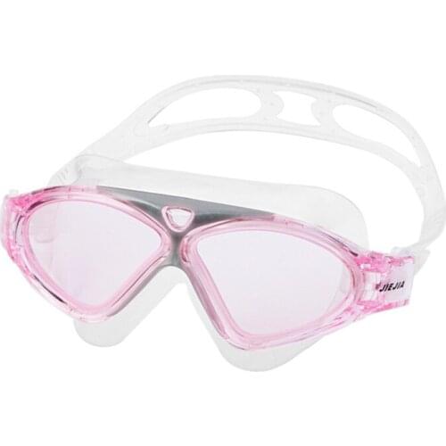 Super Big Adult Waterproof Swim Glasses Swimming Goggles Clear Version Diving goggles Professional Anti-Fog Men Women Eyewear