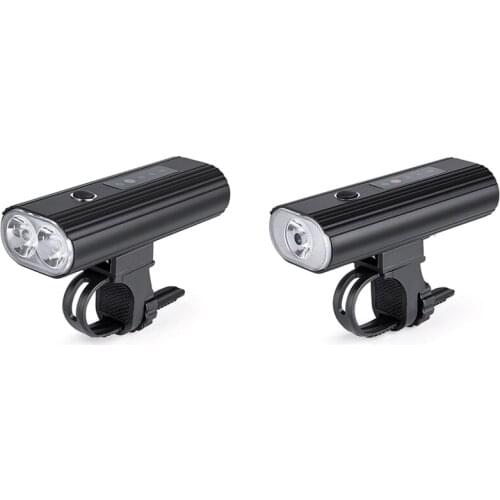 Bike Light Headlight Bicycle Handlebar Front Lamp MTB Rode Cycling USB Rechargeable Flashlight